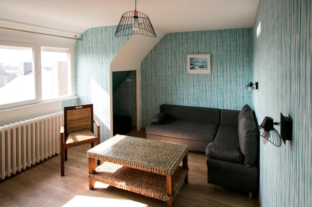 פורטביי Le Cotentin Appart'Hotels & Restaurant Le Cot' מראה חיצוני תמונה